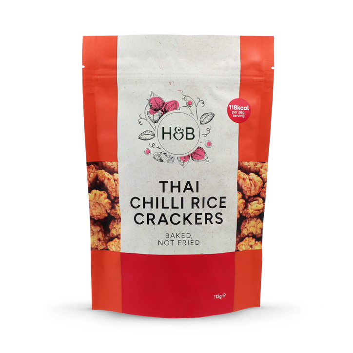 Holland & Barrett Thai Chilli Rice Crackers 112g image 1