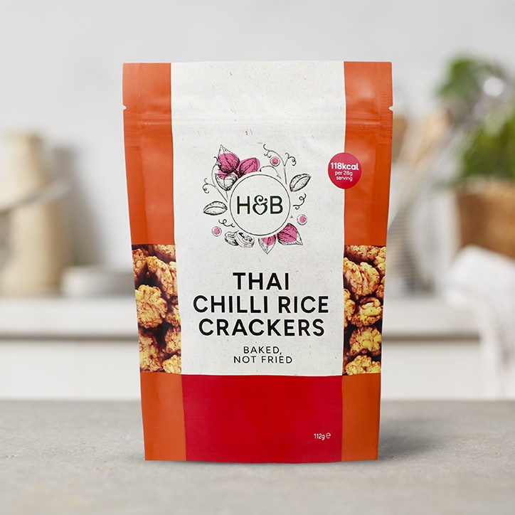 Holland & Barrett Thai Chilli Rice Crackers 112g image 3