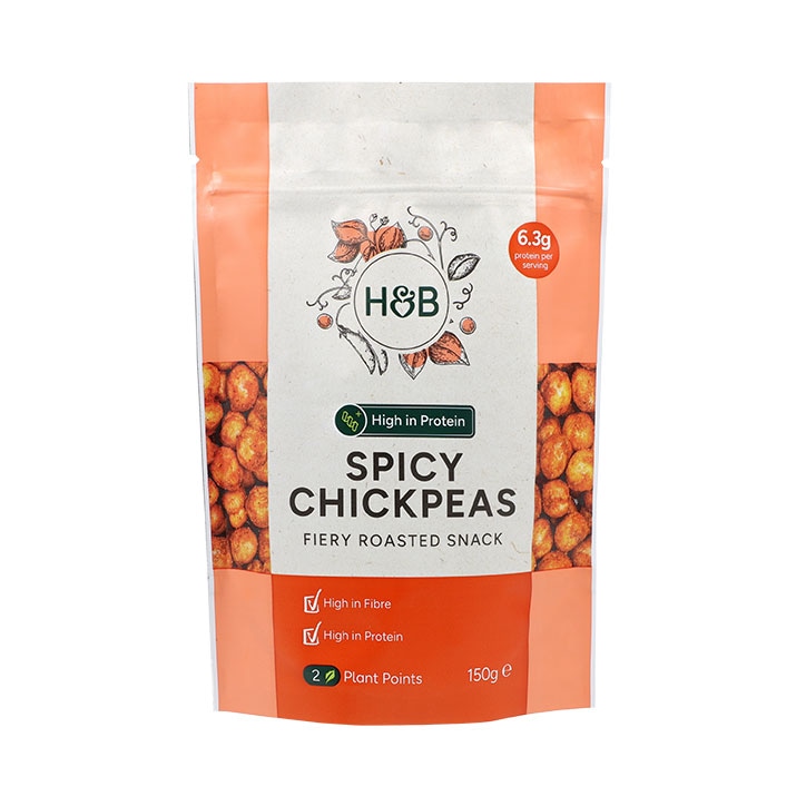 Holland & Barrett High Protein Spicy Chickpeas 150g image 1