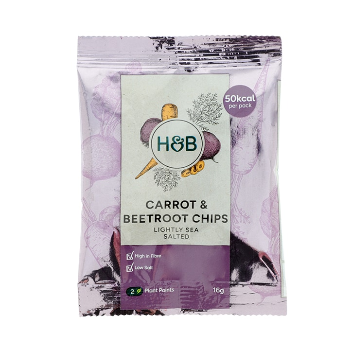 Holland & Barrett Carrot & Beetroot Chips 16g image 1