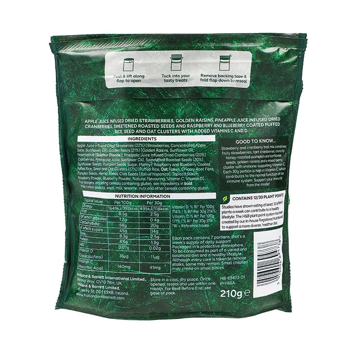 Holland & Barrett Immunity Trail Mix 210g image 2