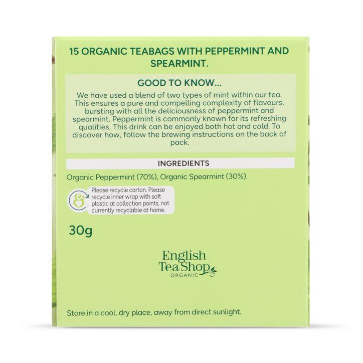 Holland & Barrett Perfect Peppermint Tea 15 Tea Bags image 2