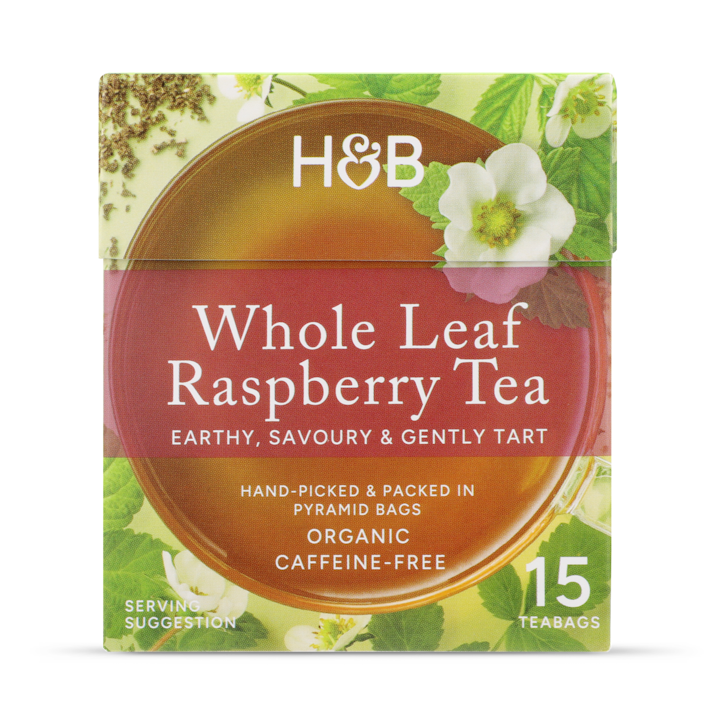 Holland & Barrett Whole-Leaf Raspberry Tea 15 Tea Bags image 1