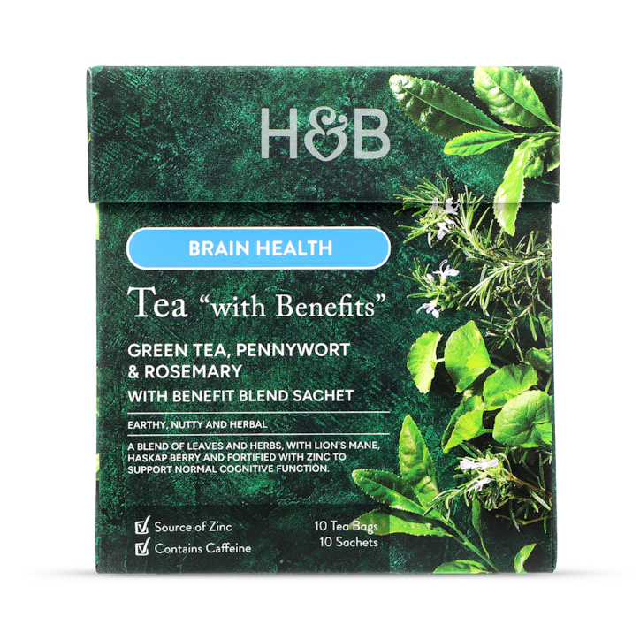 Holland & Barrett Brain Health Tea 10 Tea Bags image 1