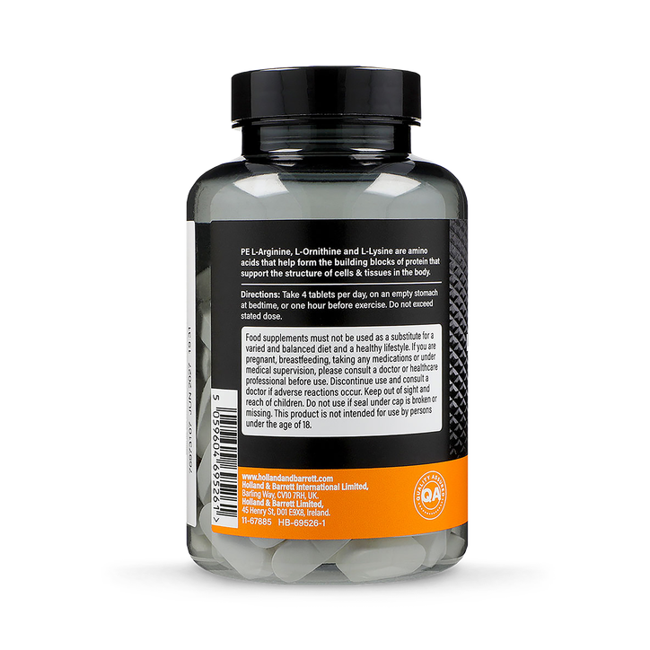 L-Arginine L-Ornithine L-Lysine 120 Tablets image 2