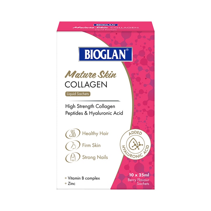 Bioglan Collagen Mature Skin Berry Flavour Sachets 10 x 25ml image 1