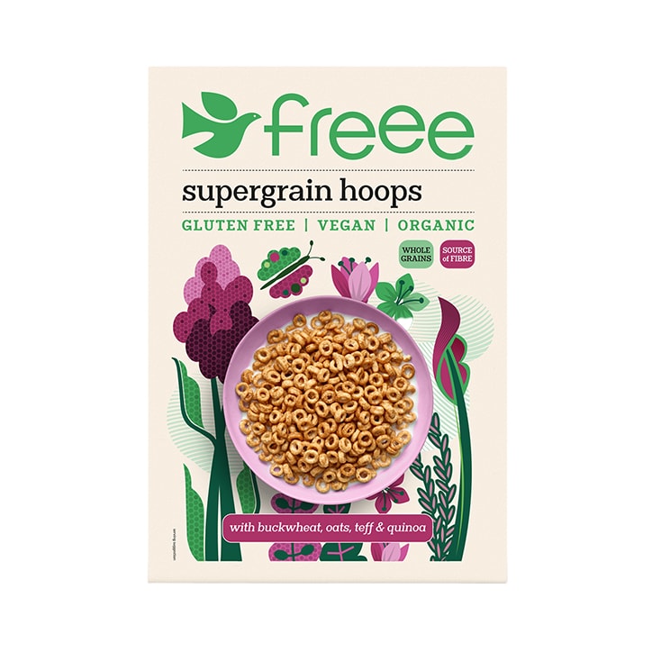 Freee Organic Gluten Free Supergrain Hoops 300g image 1