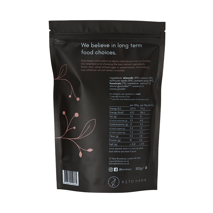 Keto Hana Cocoa Keto Granola 300g image 2