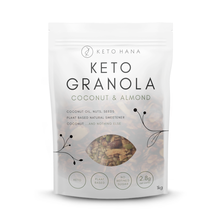 Keto Hana Coconut & Almond Granola 1kg image 1