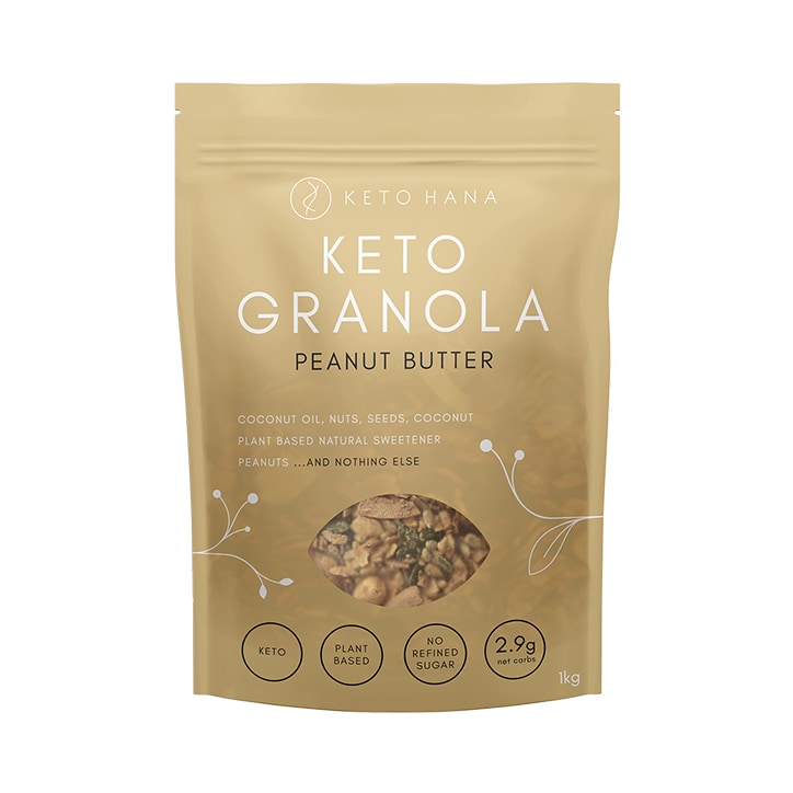 Keto Hana Peanut Keto Granola 1kg image 1