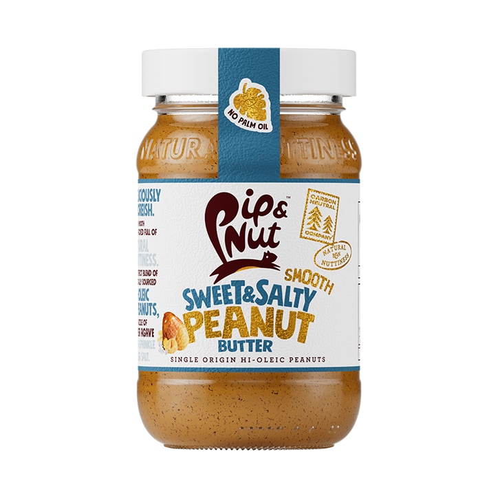 Pip & Nut Smooth Sweet & Salty Peanut Butter 300g image 1