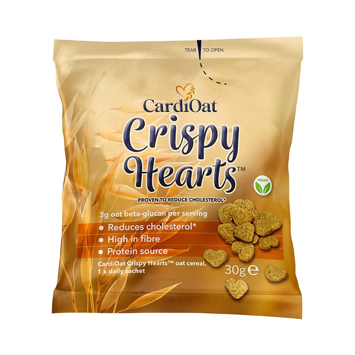 CardiOat Crispy Hearts Oat Cereal 7x 30g Sachets image 2