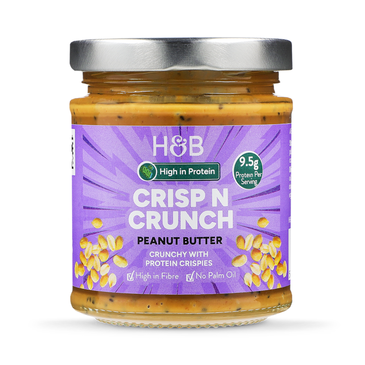 Holland & Barrett Crisp N Crunch Peanut Butter 170g image 1