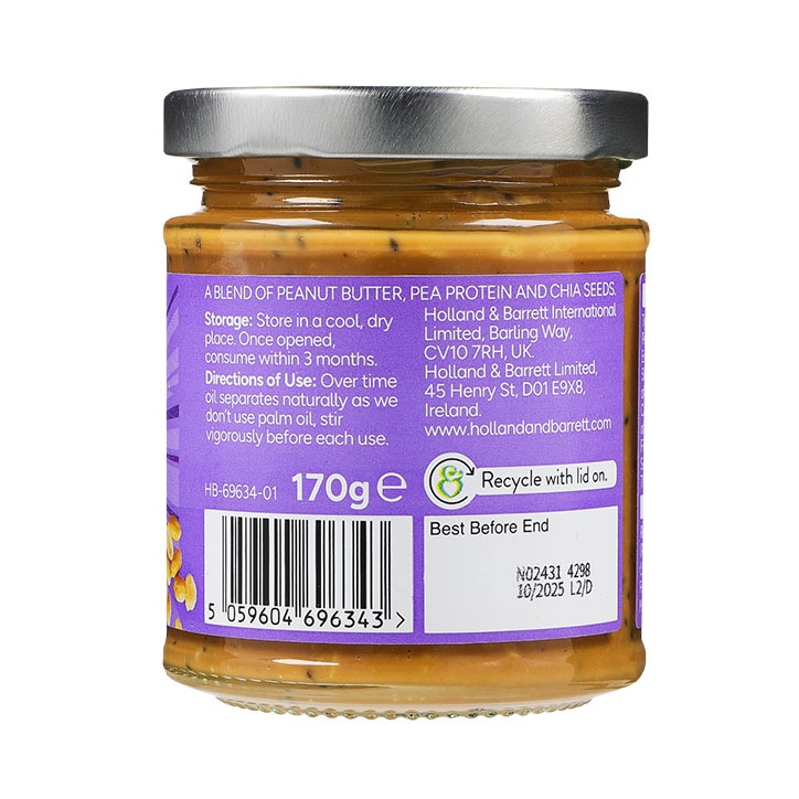 Holland & Barrett Crisp N Crunch Peanut Butter 170g image 3