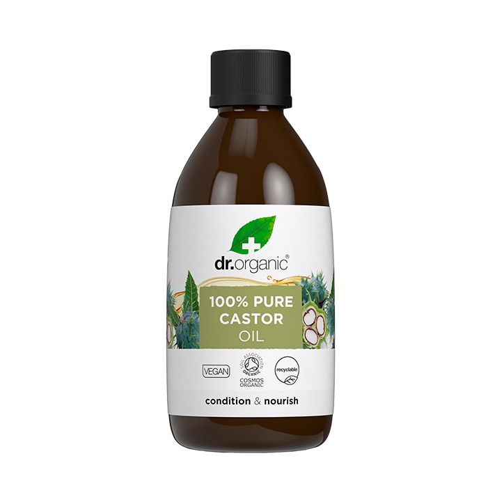 Dr Organic 100% Pure Castor Oil 250ml image 1