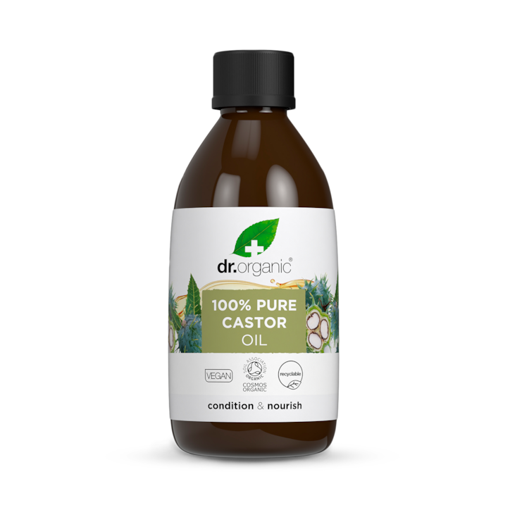 Dr Organic 100% Pure Castor Oil 250ml image 1