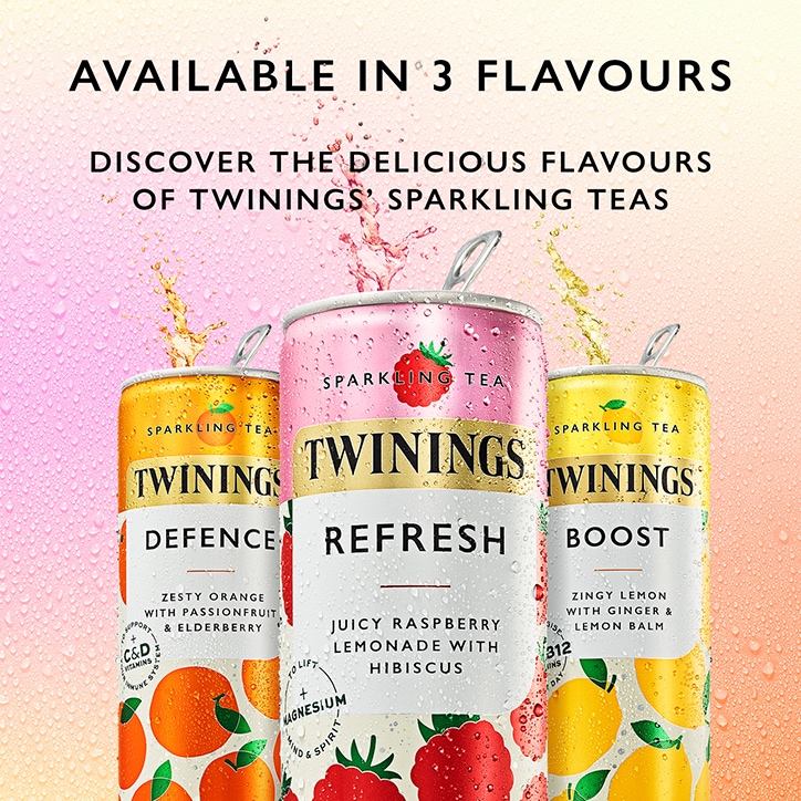 Twinings Refresh Raspberry & Lemon Sparkling Drink 250ml image 5