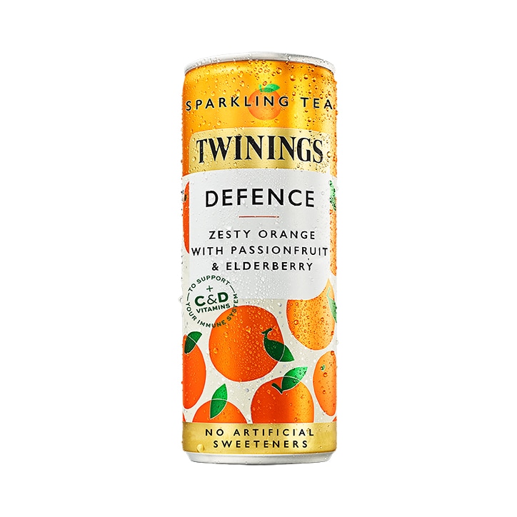 Twinings Defence Orange & Passionfruit Sparkling Drink 250ml image 1