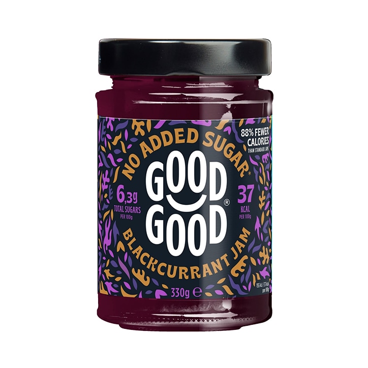 Good Good Blackcurrant Jam 330g image 1