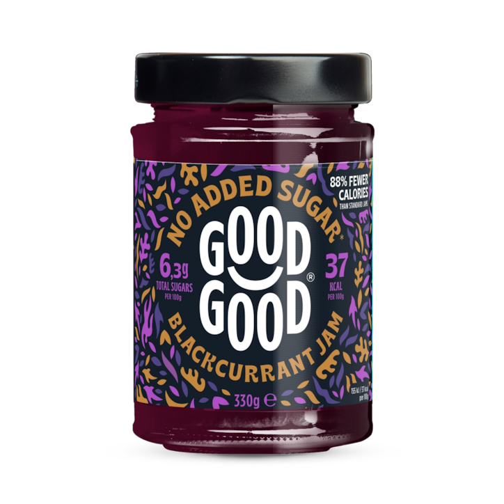 Good Good Blackcurrant Jam 330g image 1