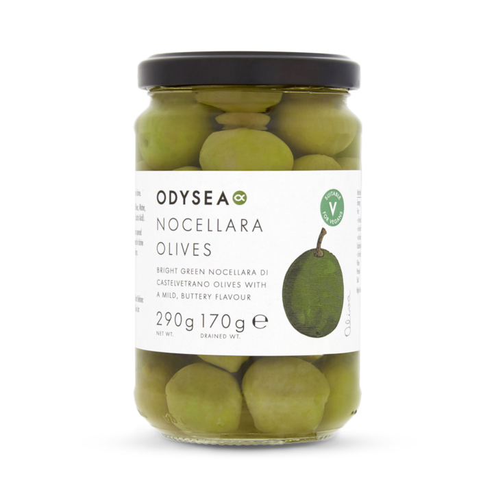 Odysea Whole Nocellara Olives 290g image 1