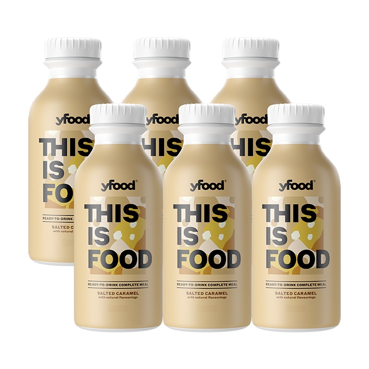 Yfood Ready to Drink Complete Meal Salted Caramel Drink x 6 500ml image 1