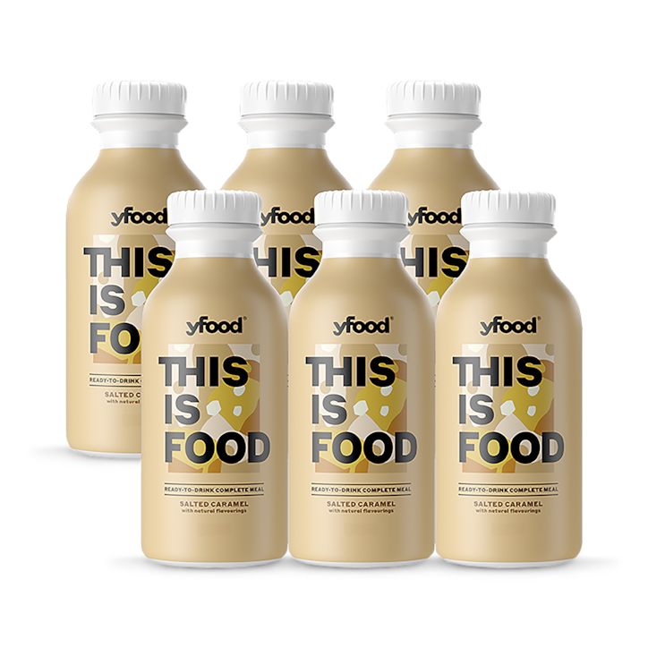 Yfood Ready to Drink Complete Meal Salted Caramel Drink x 6 500ml image 1