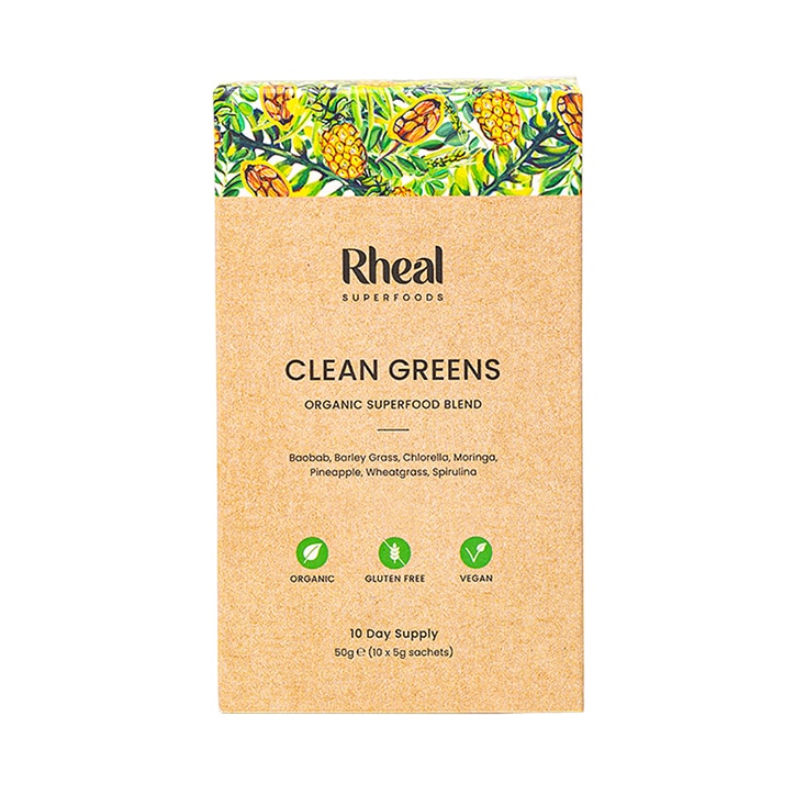 Rheal Superfoods Clean Greens (10x Sachets) image 1