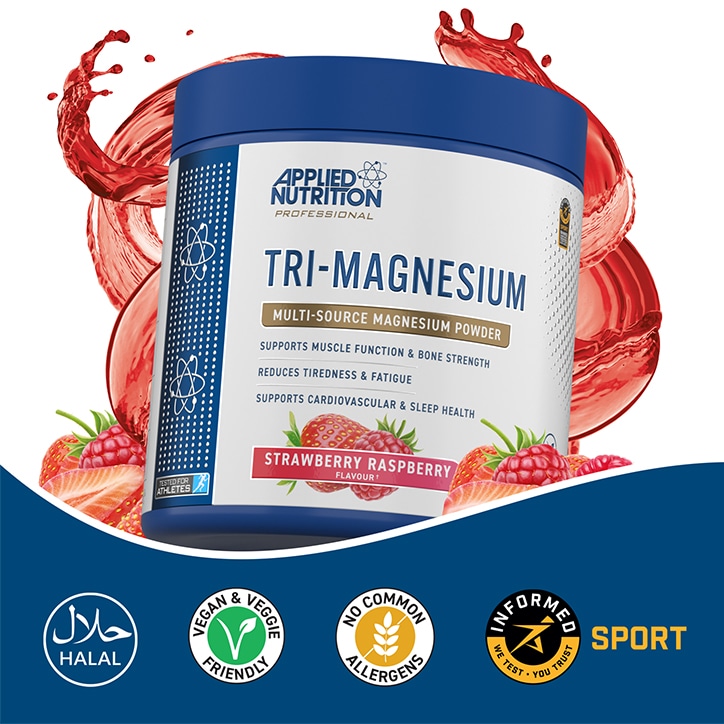 Tri-Magnesium Powder Strawberry Raspberry 200g image 4