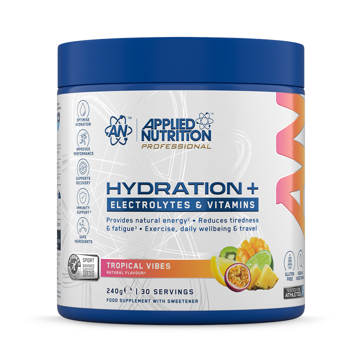 Applied Nutrition Hydration+ Powder Tropical Vibes 240G