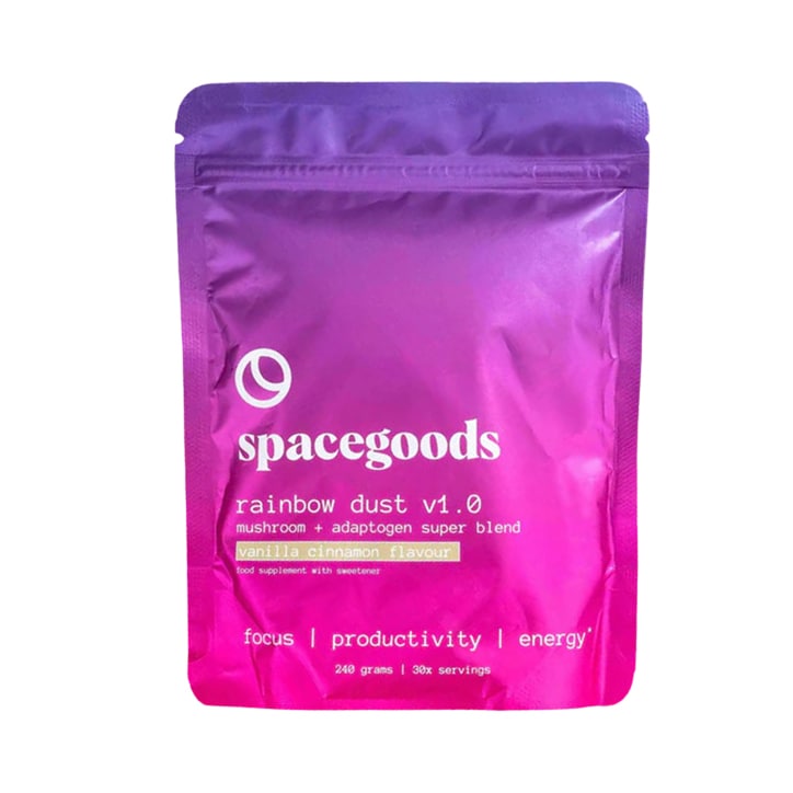 Spacegoods Rainbow Dust Vanilla Cinnamon Superfood Powder 240g image 1