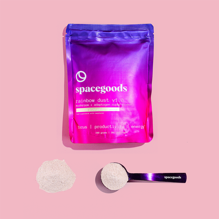 Spacegoods Rainbow Dust Vanilla Cinnamon Superfood Powder 240g image 5