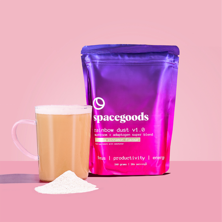 Spacegoods Rainbow Dust Vanilla Cinnamon Superfood Powder 240g image 7