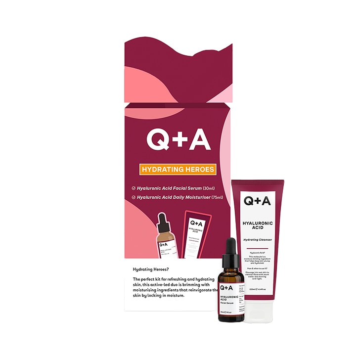 Q+A Hydrating Heroes Skincare Gift Set image 2