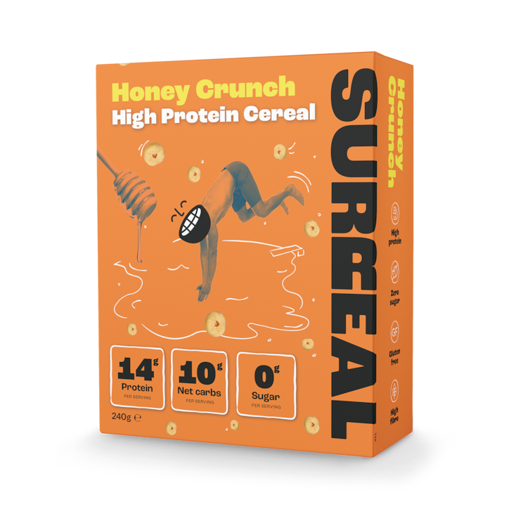 Surreal High Protein Cereal Honey Nut 240g image 1