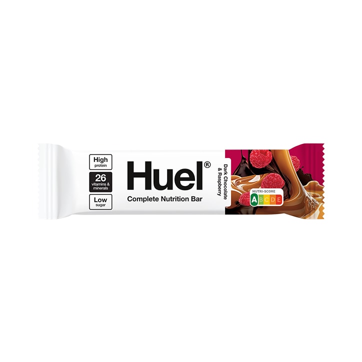 Huel Dark Chocolate & Raspberry Complete Nutrition Bar 51g image 1