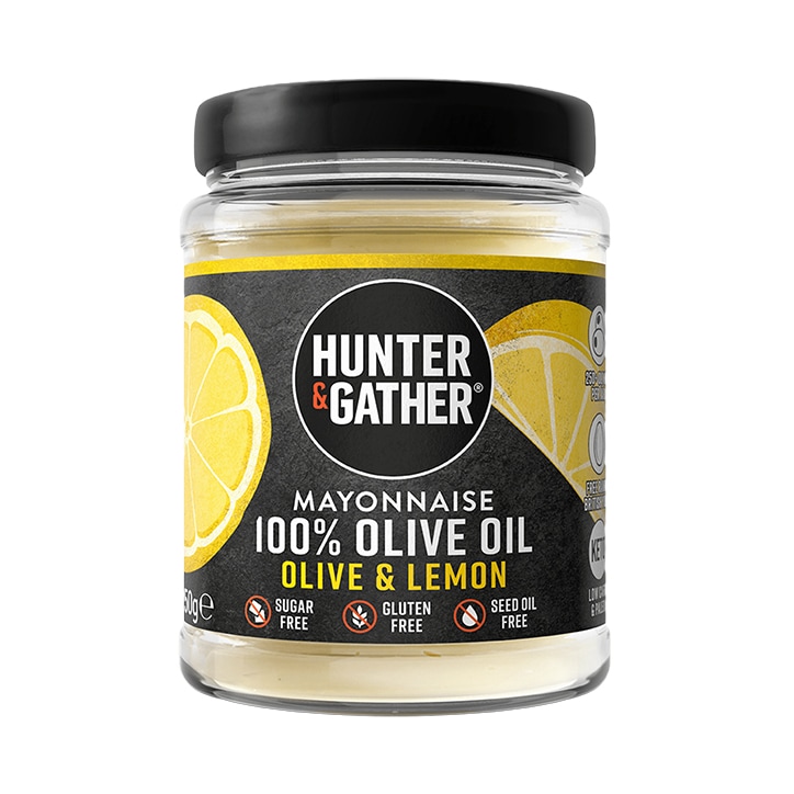 Hunter & Gather Olive & Lemon Olive Oil Mayonnaise 250g image 1