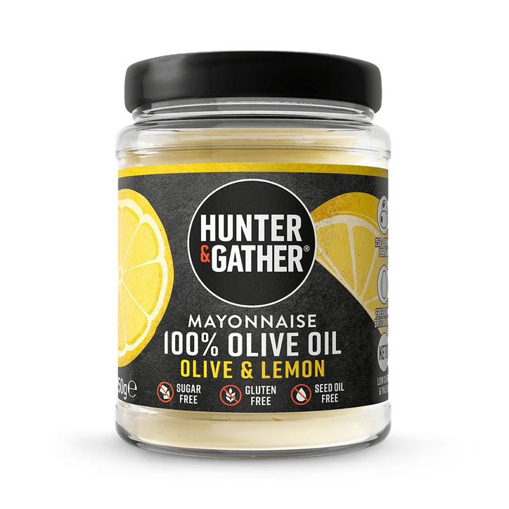 Hunter & Gather Olive & Lemon Olive Oil Mayonnaise 250g