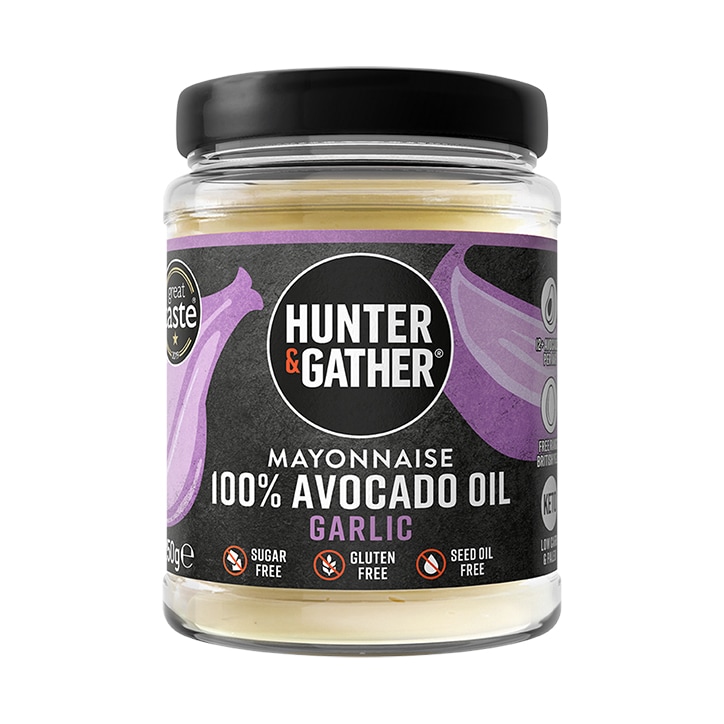 Hunter & Gather Garlic Avocado Oil Mayonnaise 250g image 1