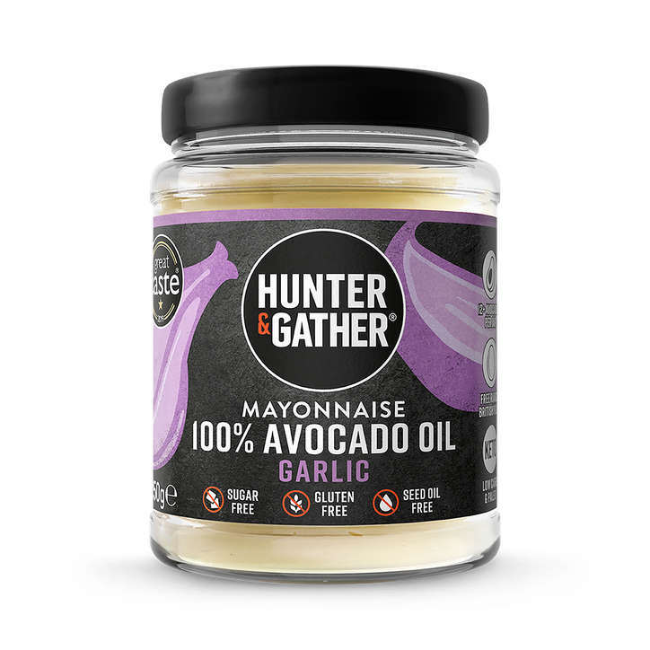 Hunter & Gather Gold Garlic Avocado Oil Mayonnaise 250G