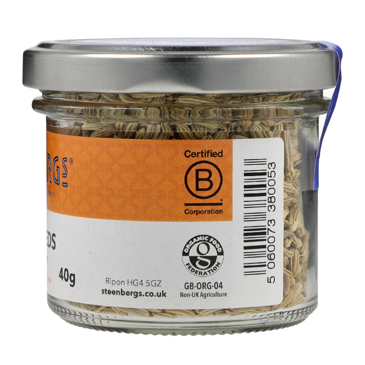 Steenbergs Organic Fennel Seeds 40g image 2