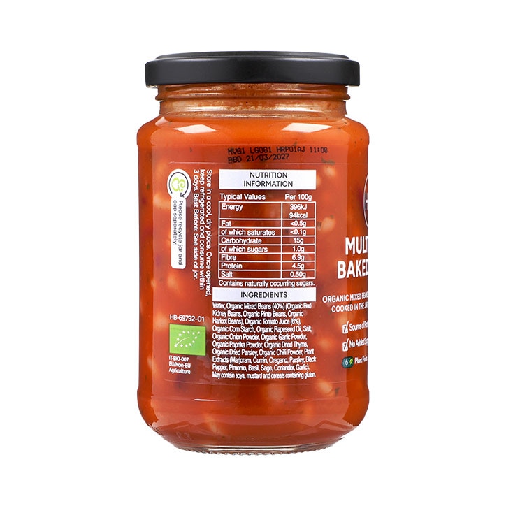 Holland & Barrett Multi Bean Baked Beans 340g image 2