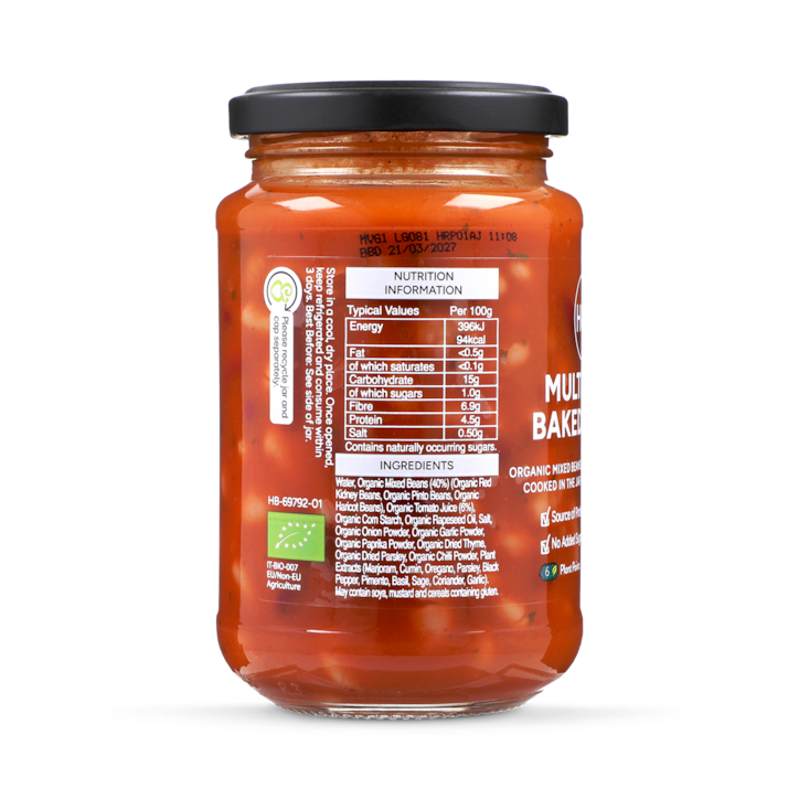 Holland & Barrett Multi Bean Baked Beans 340g image 2