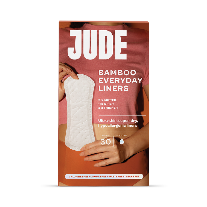 Jude Bamboo All day Liners 30 Pack
