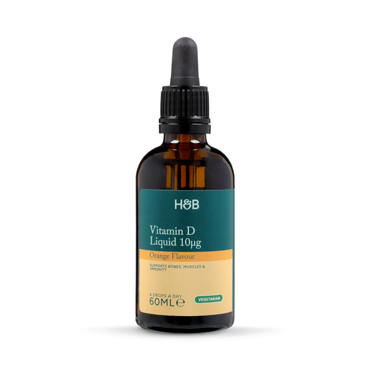 Holland & Barrett Vitamin D 400 I.U. 10ug Liquid 60ml image 1