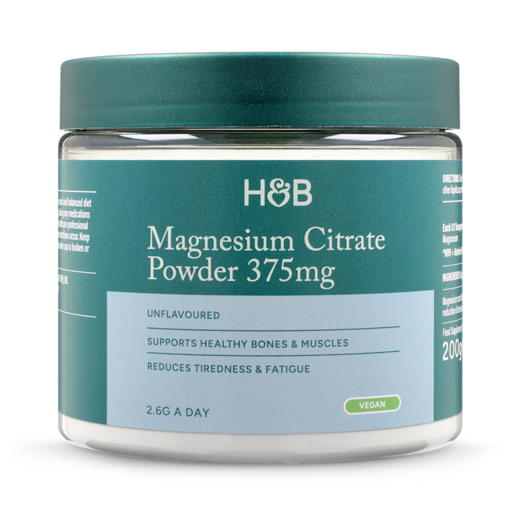 Holland & Barrett Magnesium 375mg Powder 200g image 1