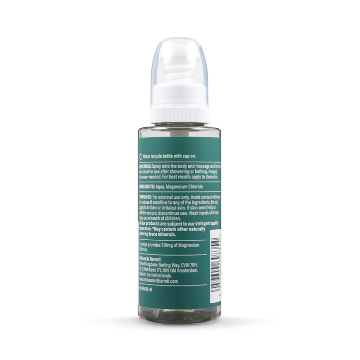 Holland & Barrett Magnesium Oil Spray 310mg 100ml image 2