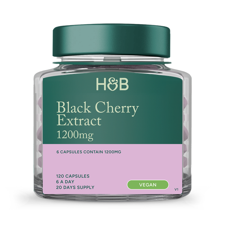 Holland & Barrett Black Cherry Extract 120 Capsules