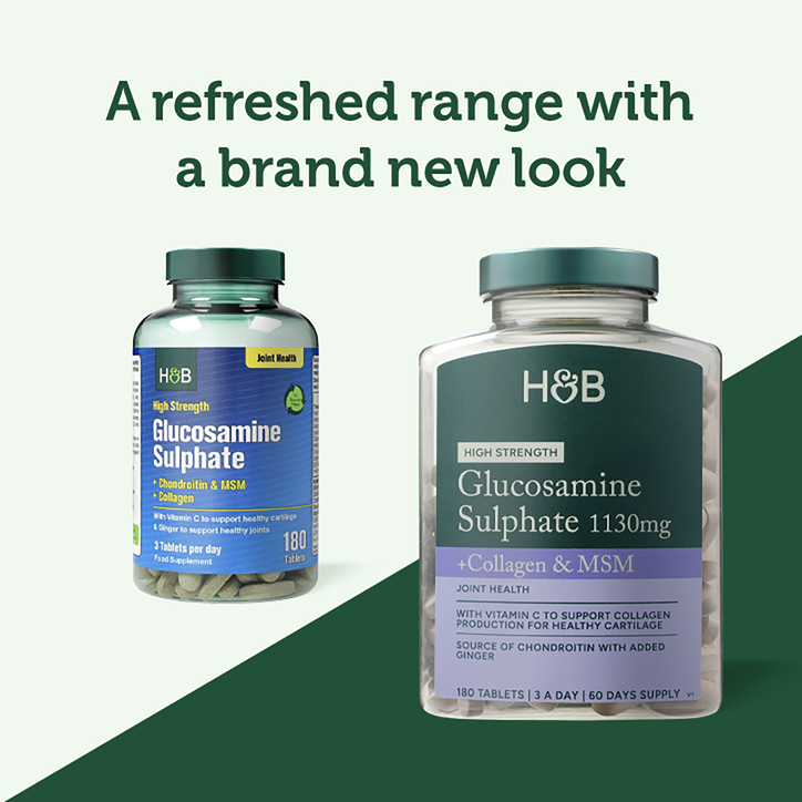 Holland & Barrett High Strength Glucosamine & Chondroitin Complex 180  Tablets