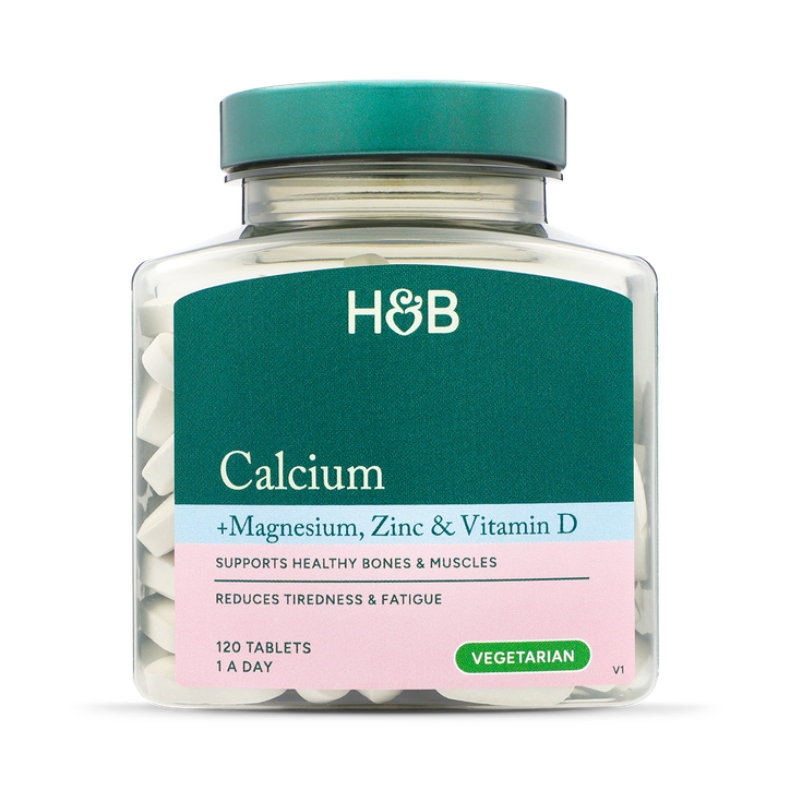 Holland & Barrett Calcium Magnesium Vitamin D & Zinc 120 Tablets